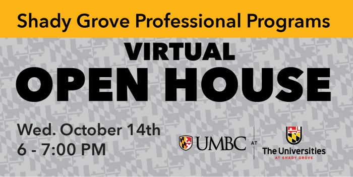 Shady Grove Virtual Open House - October 14th 6 to 7 PM