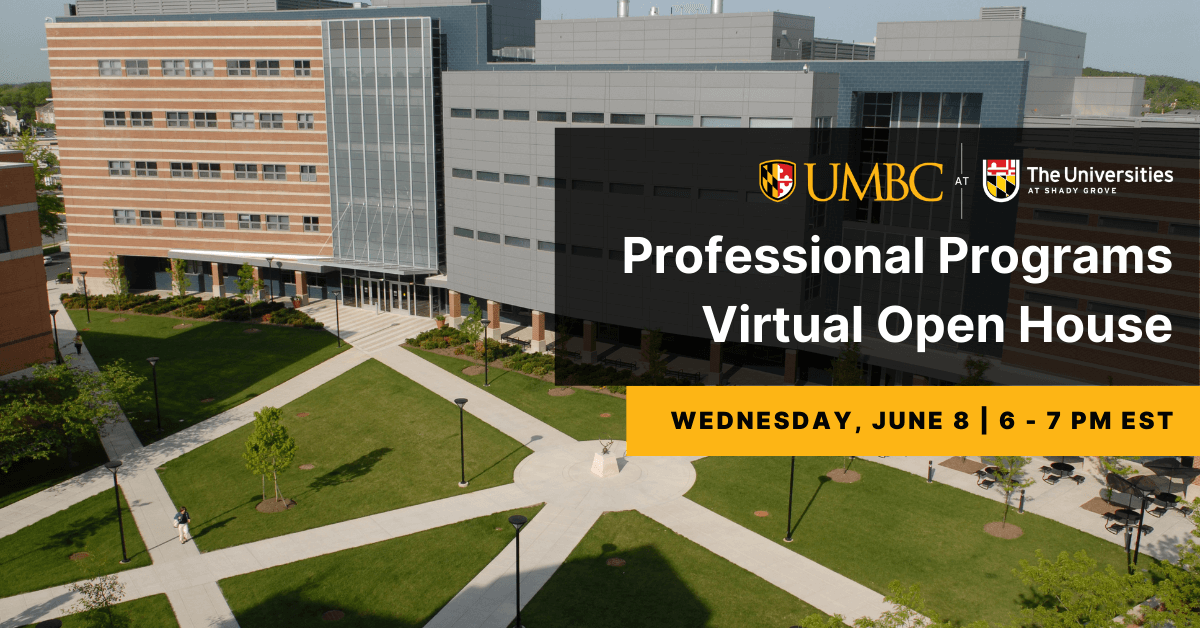 Professional Programs Virtual Open House Wednesday June 8 6 to 7 P.M.
