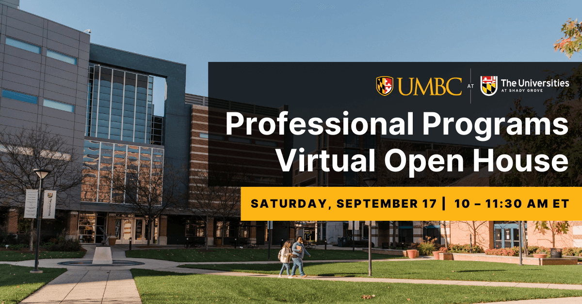 Shady Grove Campus Fall 2022 Virtual Open House