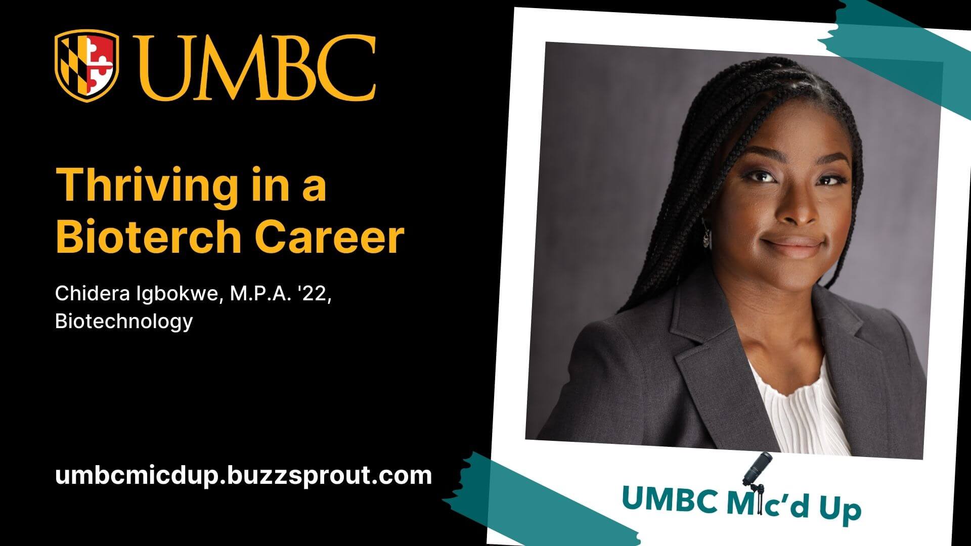 Portrait of Chidera posing in a portrait style frame design.