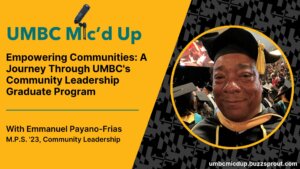 A portrait of a community leadership graduate.