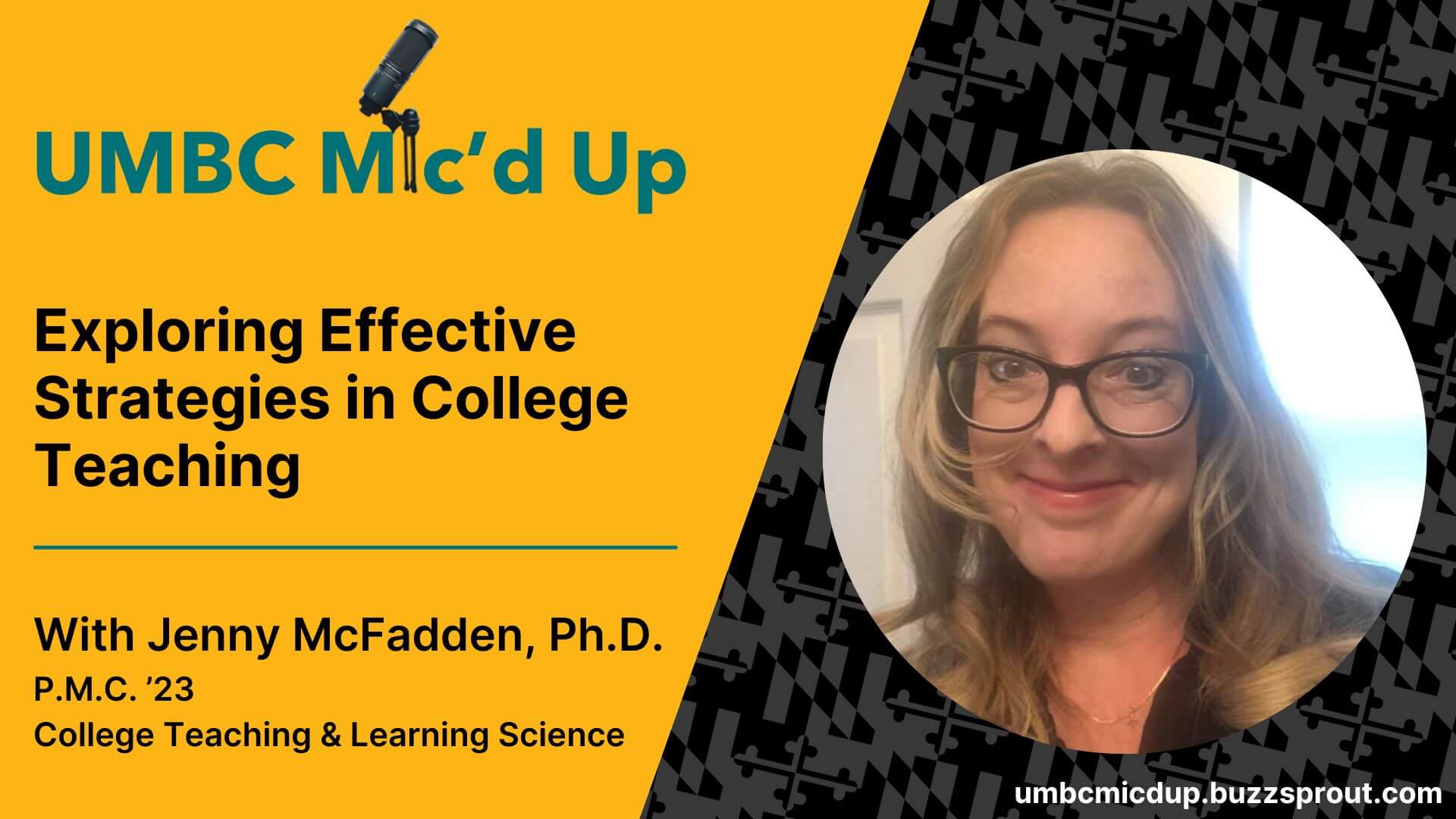 Jenny McFadden shares her experiences with UMBC MIc'd Up with teaching