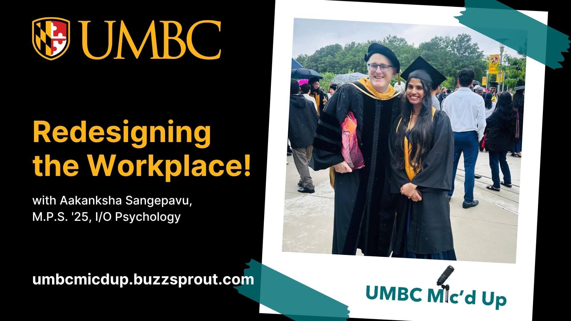 Portrait of Aakanksha Sangepuva, graduate of UMBC's I/O Psychology Graduate Program