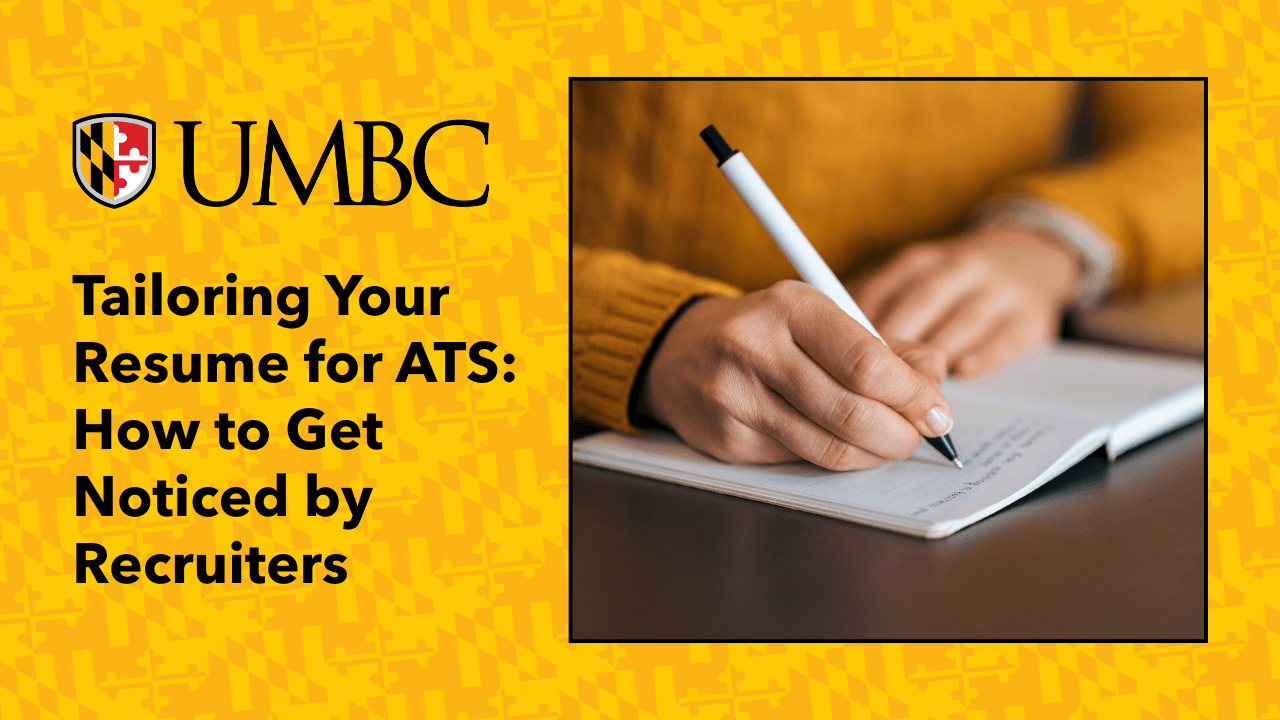 Tailoring your resume for ATS by writing notes in a notebook